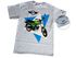 T-Shirt grau, Edition ""S51 mit Simson-Logo""   Farbdruck, robust,  hochwertiger Siebdruck, Baumwolle  Gr.L