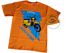 T-Shirt orange, Edition „Schwalbe orange mit Schriftzug“ Farbdruck, robust,  hochwertiger Siebdruck, Baumwolle Gr.S