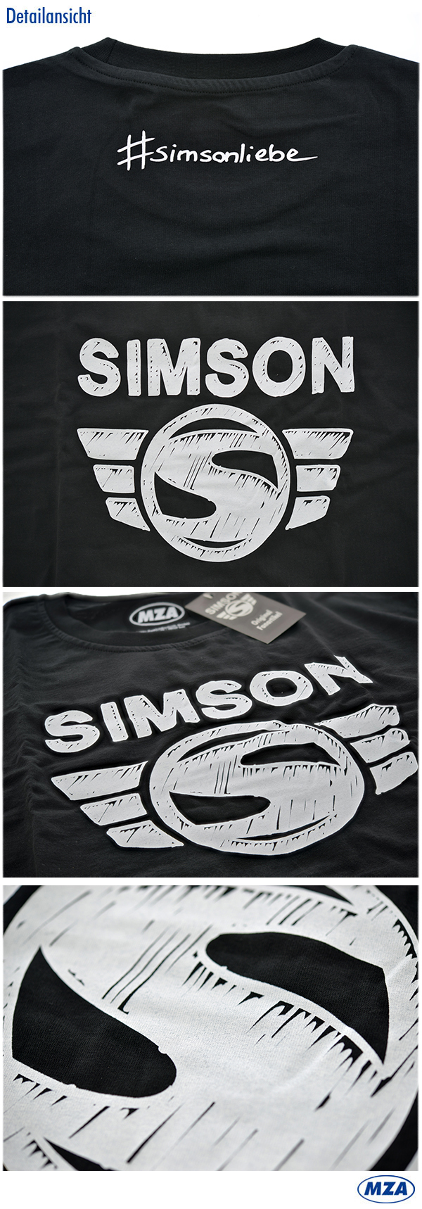 T-Shirt Simson Logo Design Die Legende Weltkulturerbe DDR Ostkult S51 S52 36 